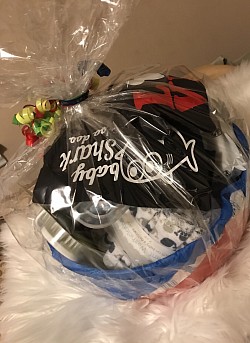 Customize baby gift basket